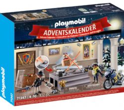 PLAYMOBIL CITY ACTION - CALENDRIER DE L'AVENT POLICE #71347